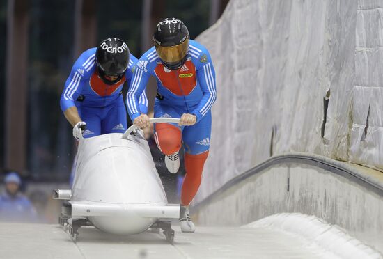 Bobsled. Russian Cup