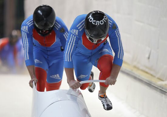Bobsled. Russian Cup
