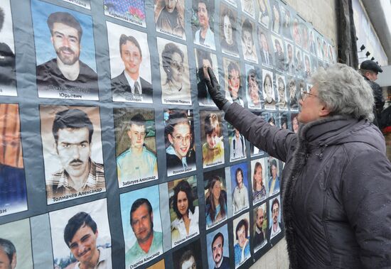 Memorial events for Nord-Ost siege victims