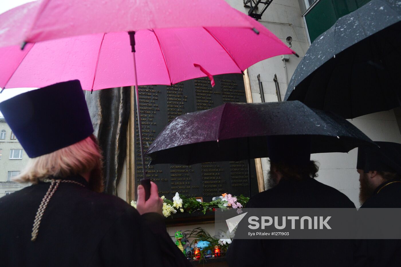 Memorial events for Nord-Ost siege victims