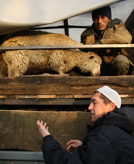 Celebration of Eid al-Adha in Russian regions