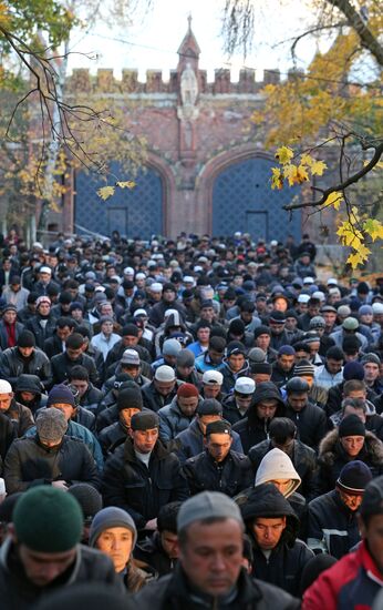 Celebration of Eid al-Adha in Russian regions