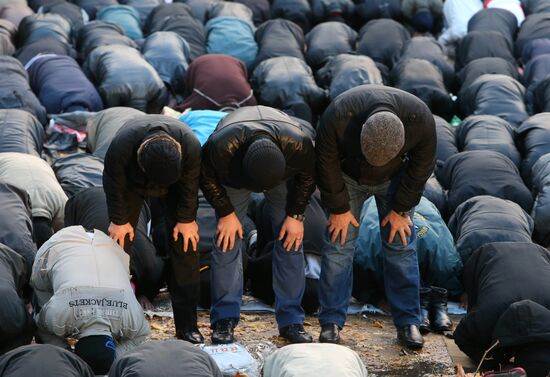 Celebration of Eid al-Adha in Russian regions