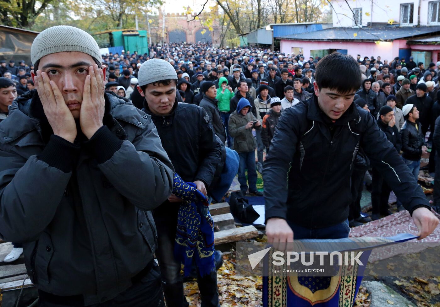 Celebration of Eid al-Adha in Russian regions