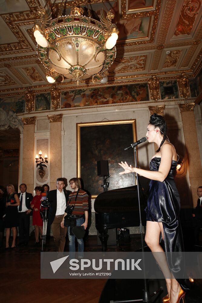 Italian fashion and music night in honor of Miroglio Group