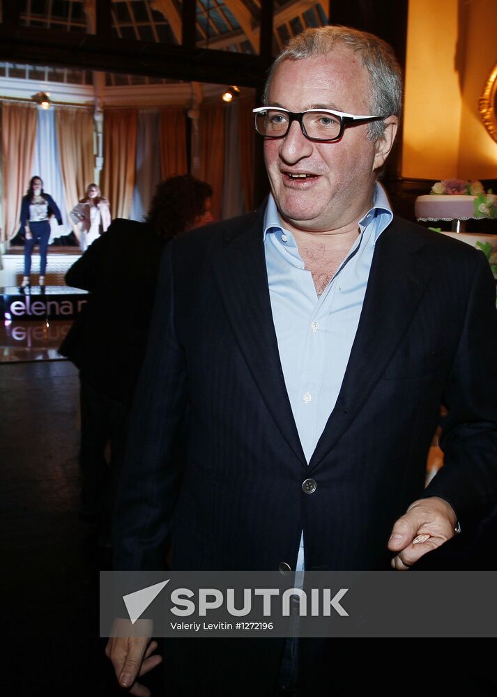 Italian fashion and music night in honor of Miroglio Group