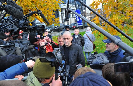 Sergei Udaltsov charged with organizing mass riots