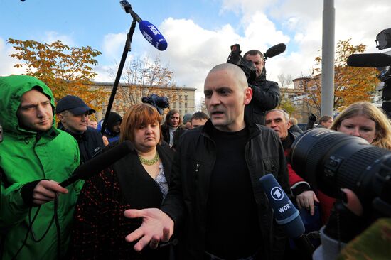 Sergei Udaltsov charged with organizing mass riots