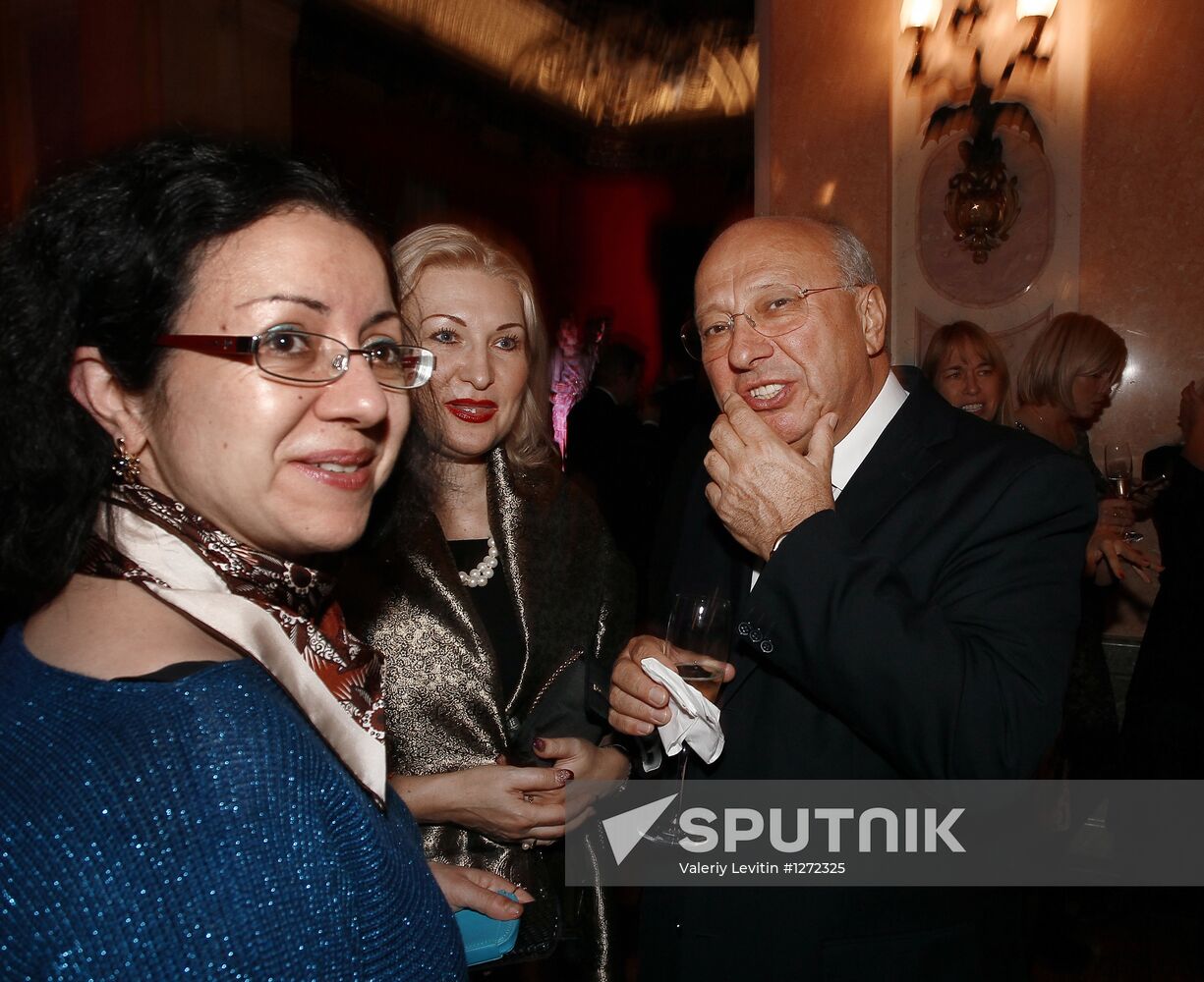 Italian fashion and music night in honor of Miroglio Group
