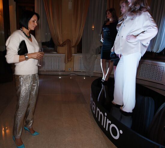 Italian fashion and music night in honor of Miroglio Group
