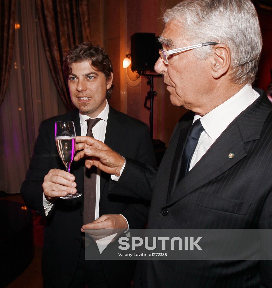 Italian fashion and music night in honor of Miroglio Group