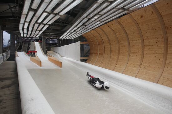 Russian Bobsleigh Cup. Day two