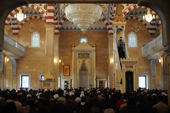 Celebration of Eid al-Adha in regions