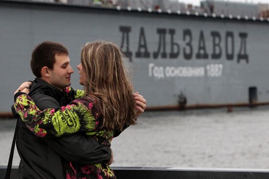 Tsesarevich Embankment opens in Vladivostok