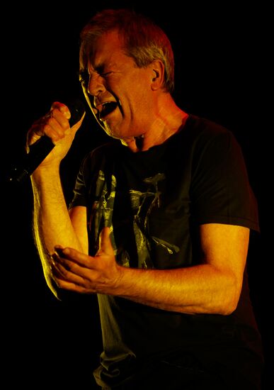 English rock band Deep Purple performs live in St. Petersburg
