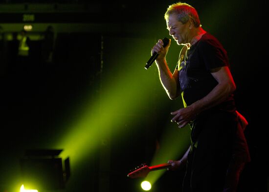 English rock band Deep Purple performs live in St. Petersburg