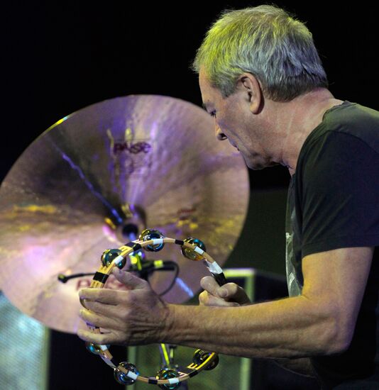 English rock band Deep Purple performs live in St. Petersburg