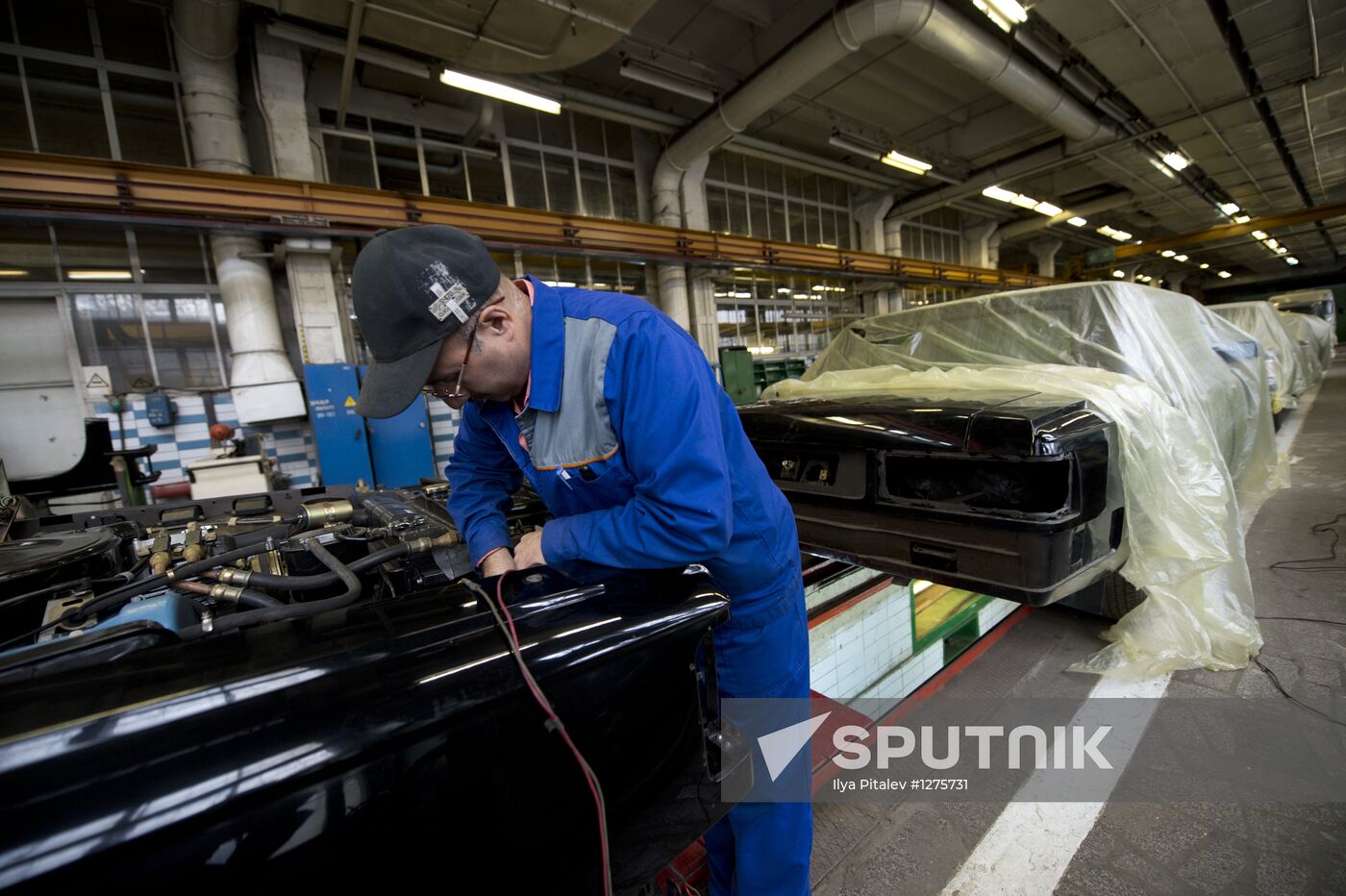 Manufacture of limousines at AMO ZiL factory