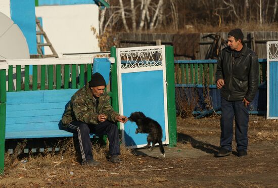 Village life in Novosibirsk region