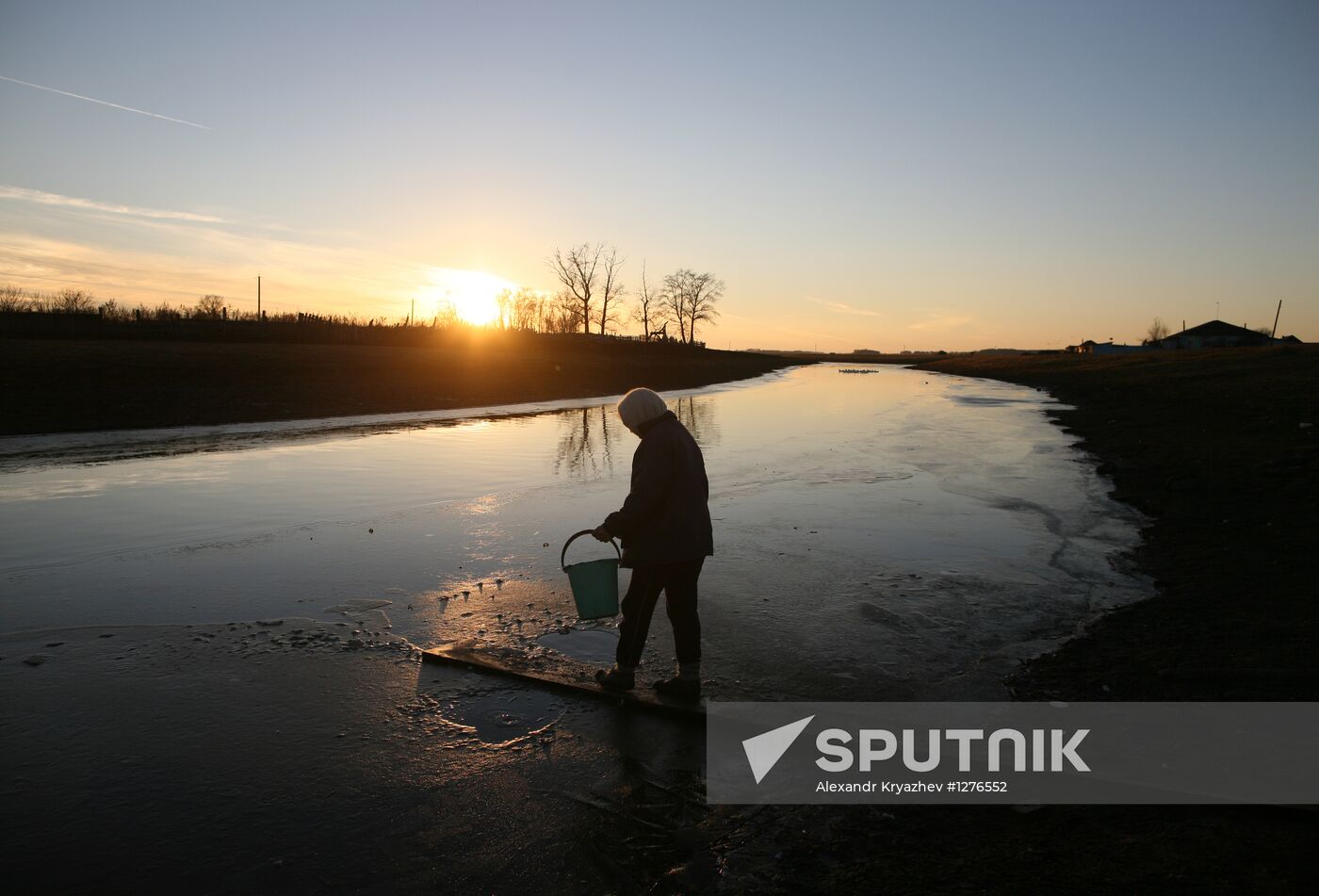 Village life in Novosibirsk region