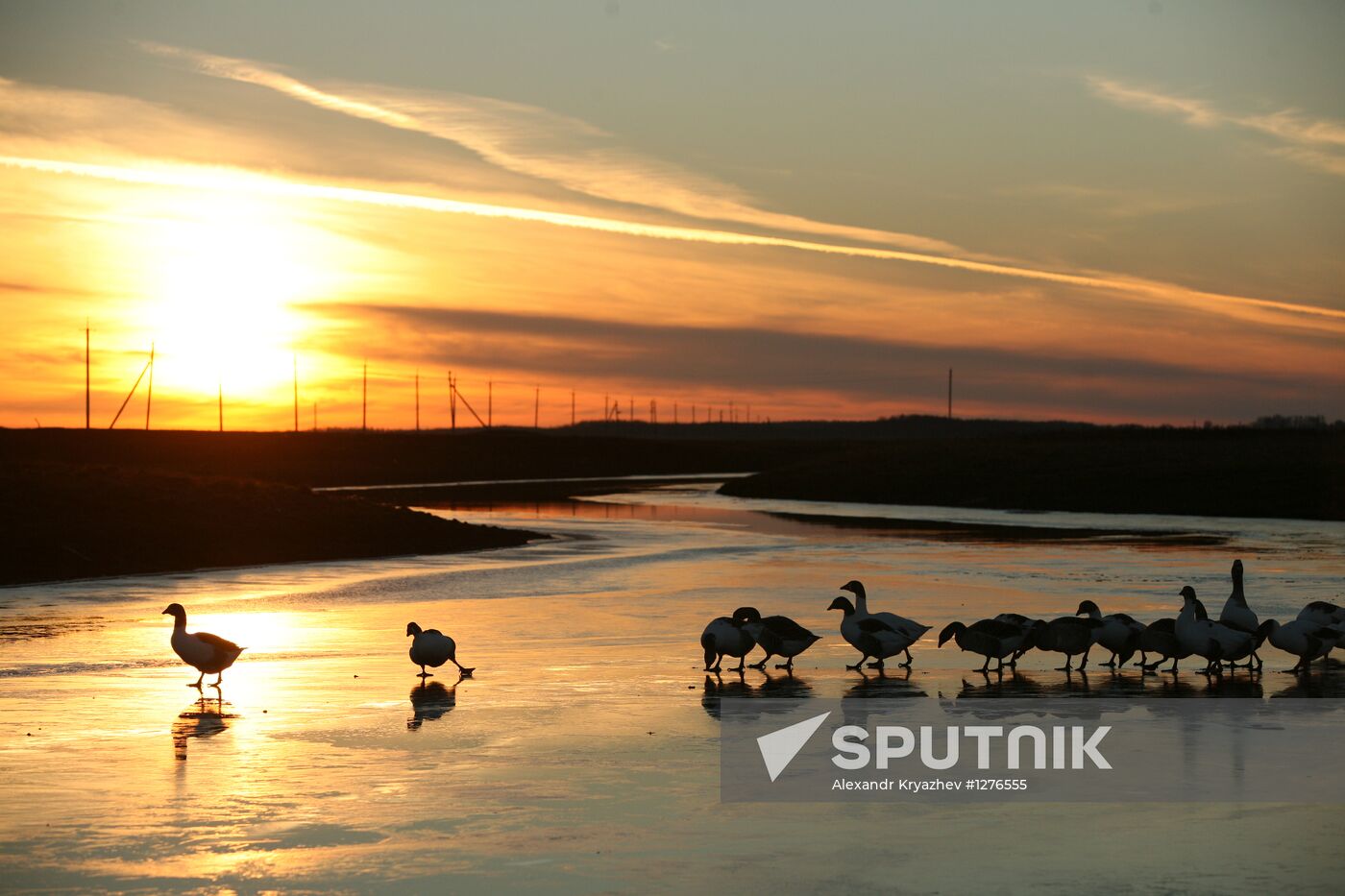 Village life in Novosibirsk region