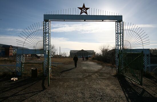 Village life in Novosibirsk region