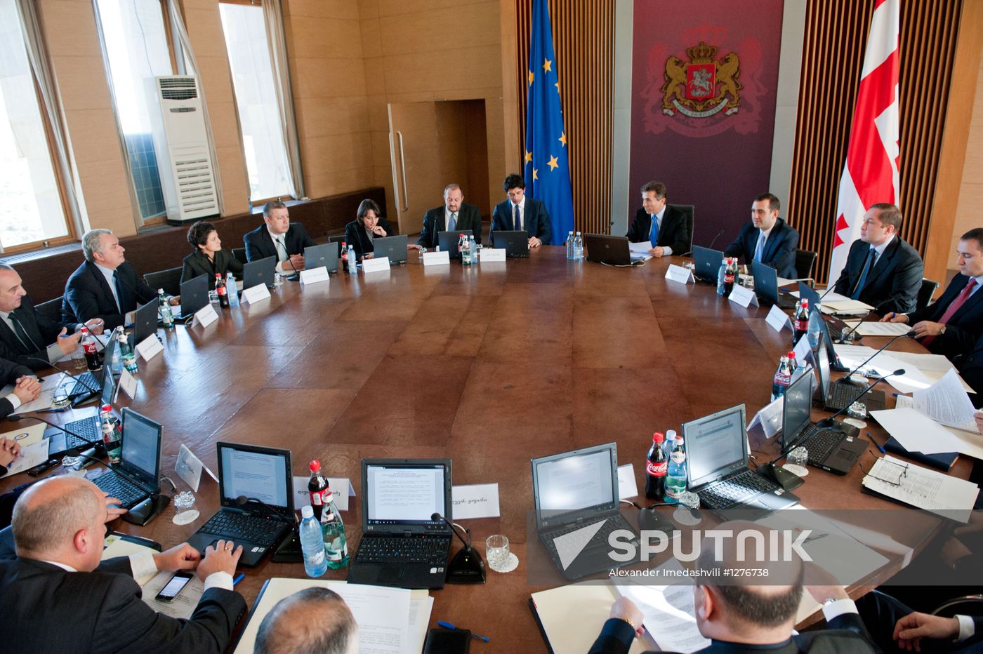 First meeting of new Georgian government