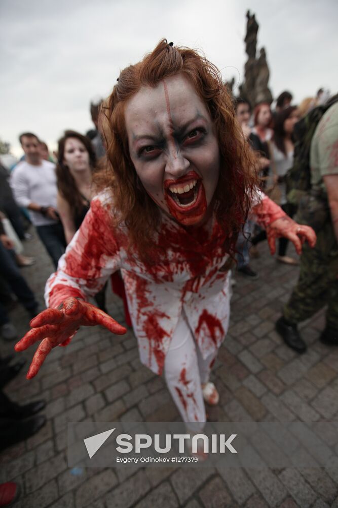Zombie Parade in Prague