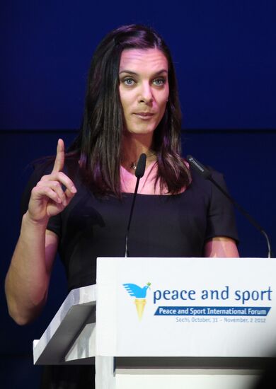 "Peace and Sport" international forum opens in Kransnaya Polyana