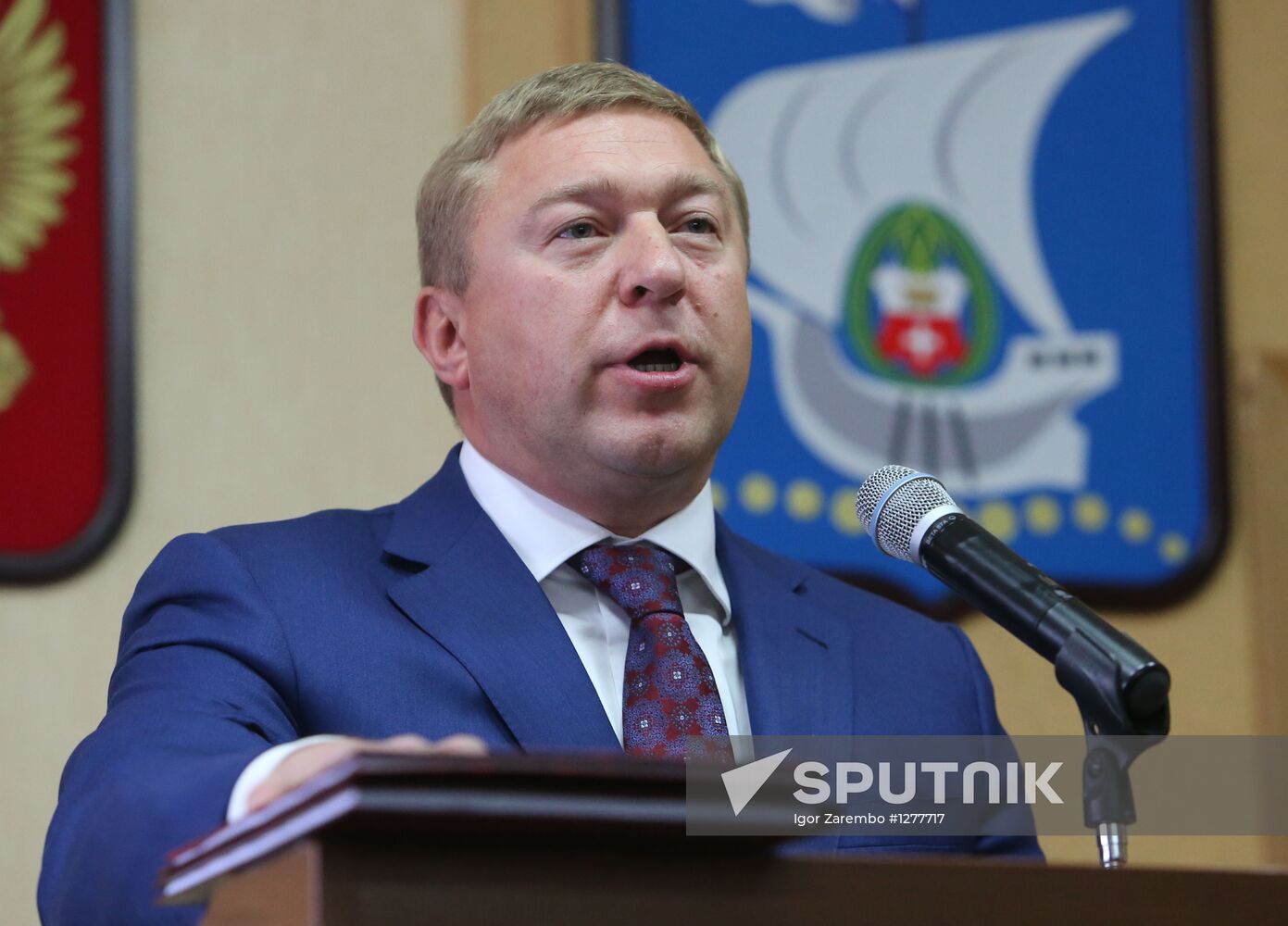 Mayor of Kaliningrad Alexander Yaroshuk sworn-in