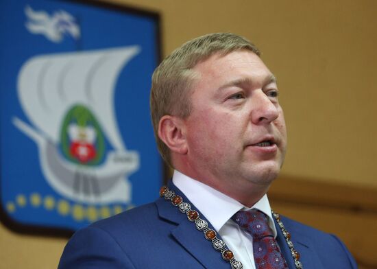 Mayor of Kaliningrad Alexander Yaroshuk sworn-in