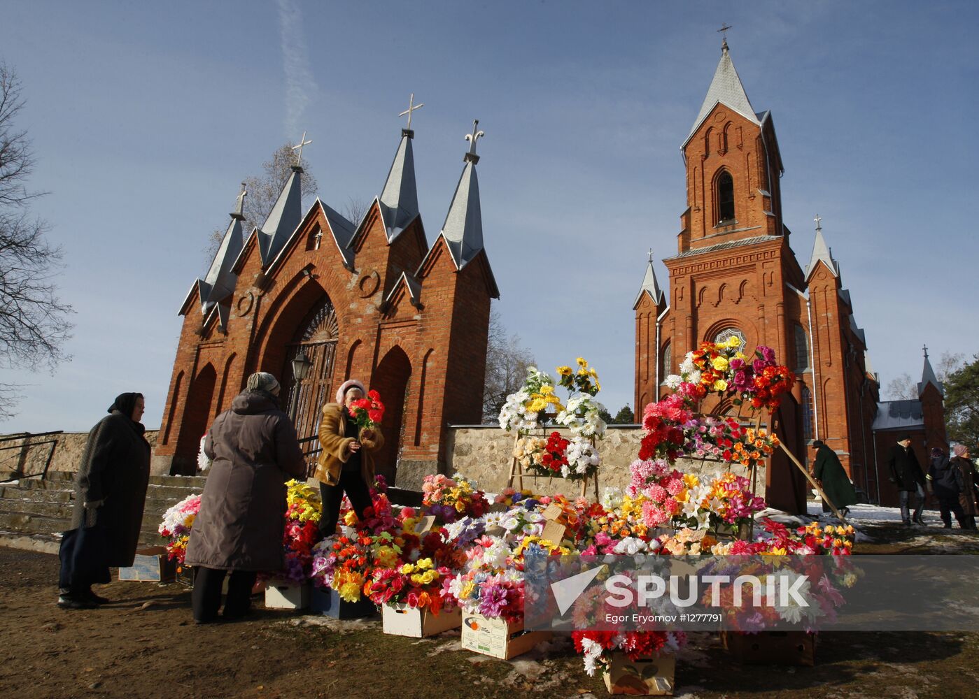 Catholic festival All Saint's Day in Belarus