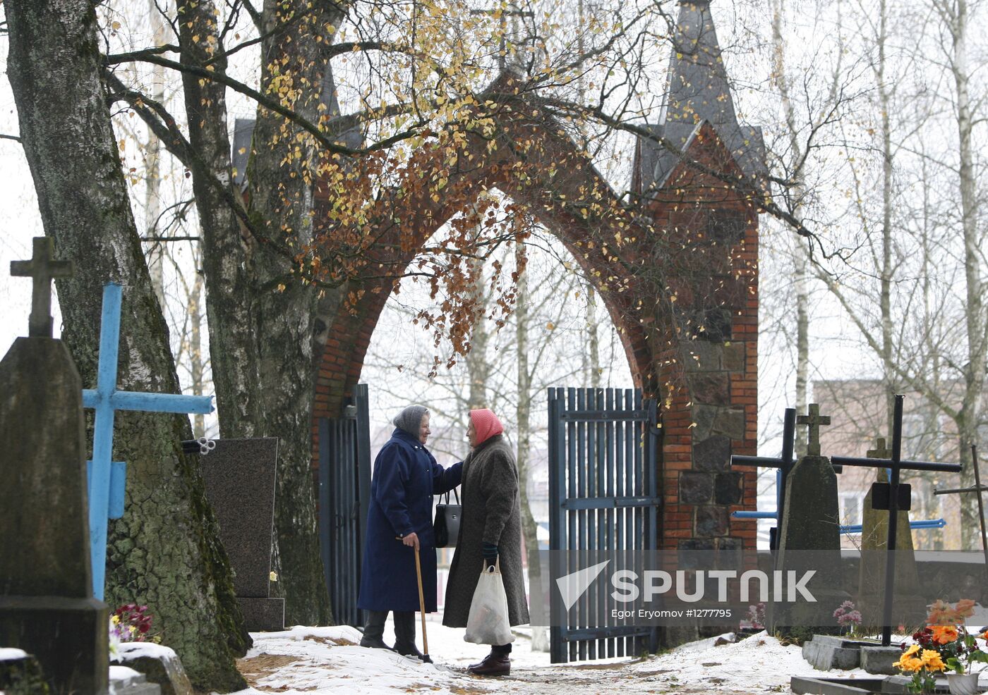 Catholic festival All Saint's Day in Belarus