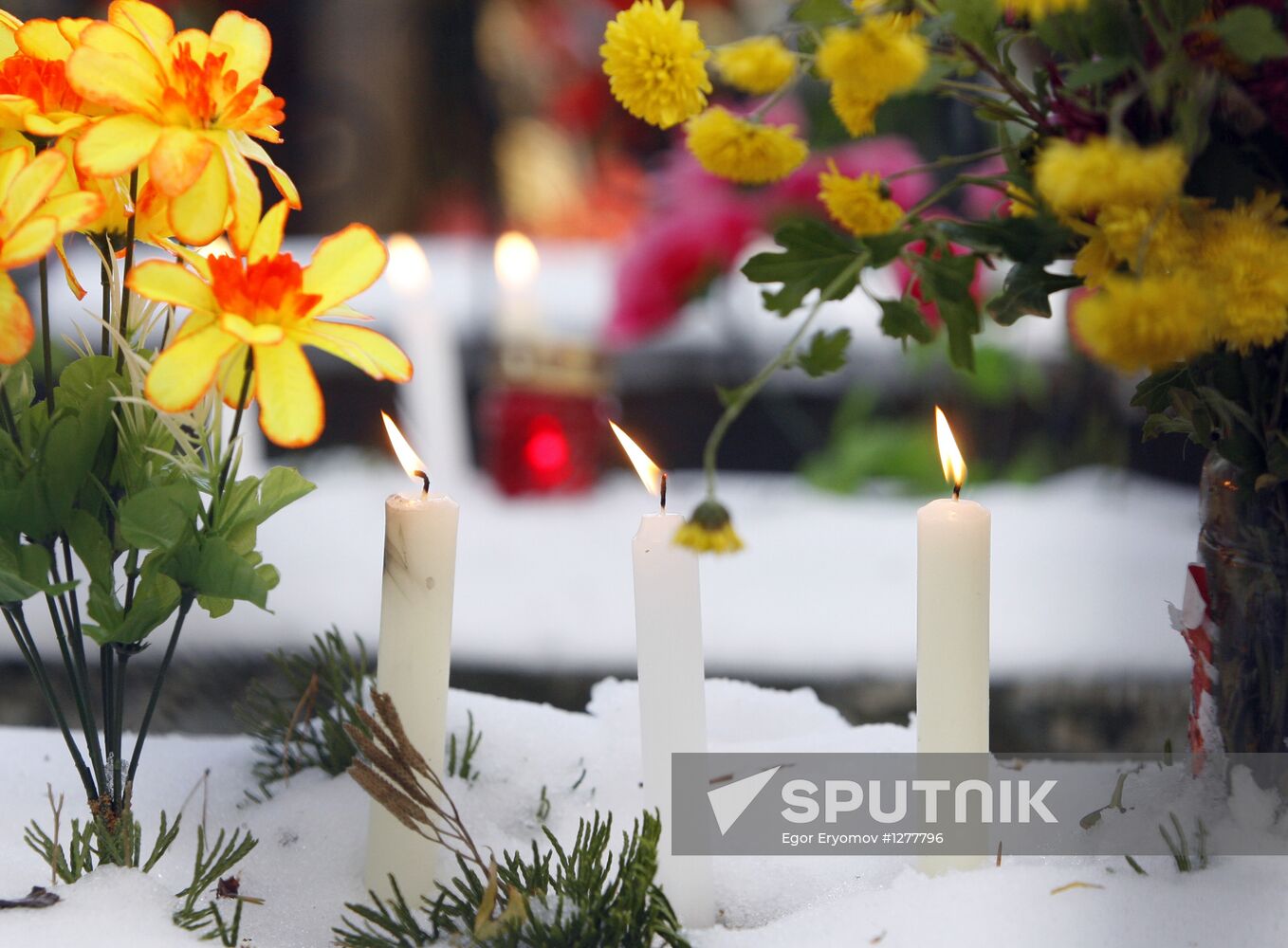 Catholic festival All Saint's Day in Belarus