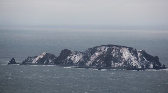 Searching for Amurskaya bulk freighter in Sea of Okhotsk