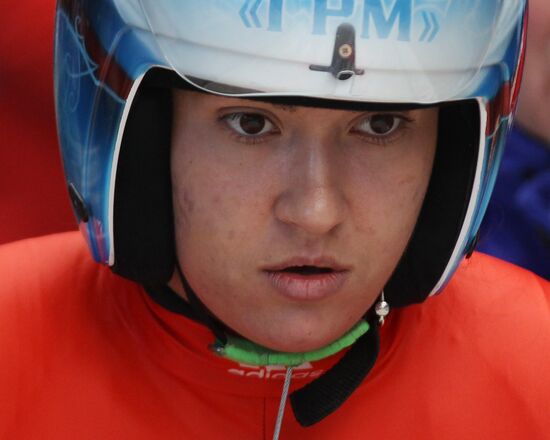 Luge. First stage of Russian Cup. Day Two