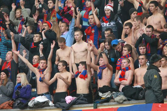 Russian Football Premier League. CSKA Moscow vs. Lokomotiv