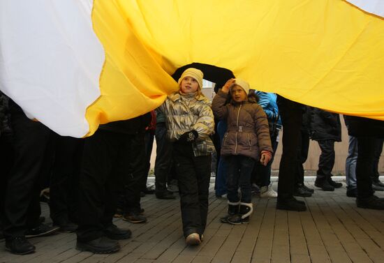 Russian March staged across Russia