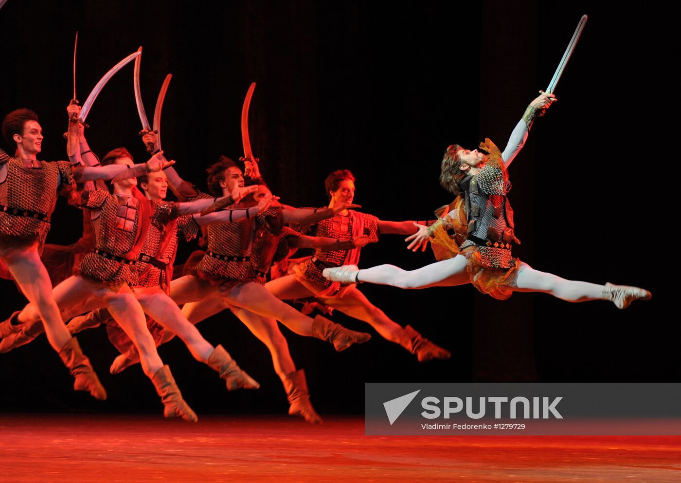 Dress rehearsal of ballet Ivan the Terrible at Bolshoi Theater