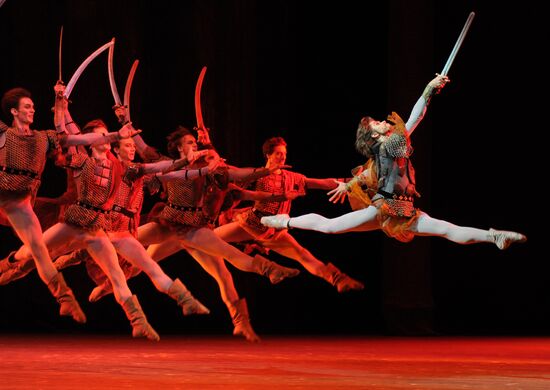 Dress rehearsal of ballet Ivan the Terrible at Bolshoi Theater