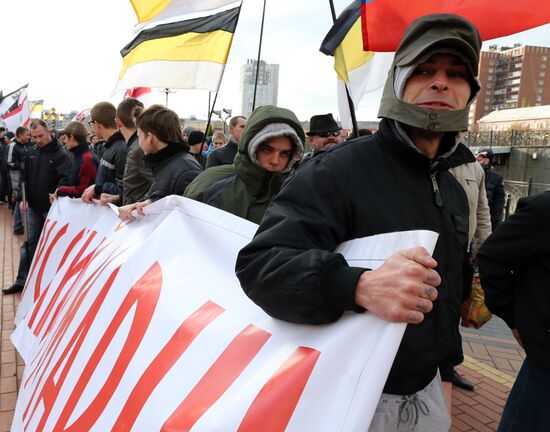 Russian March staged throughout Russia