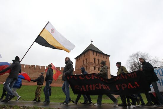 Russian March staged throughout Russia