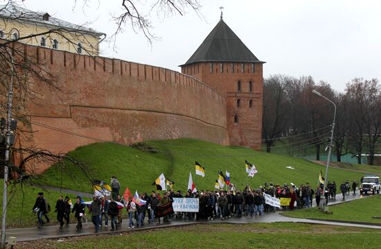 Russian March staged throughout Russia