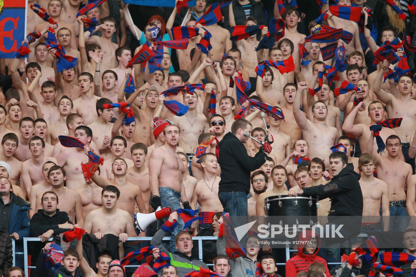 Russian Football Premier League. CSKA Moscow vs. Lokomotiv