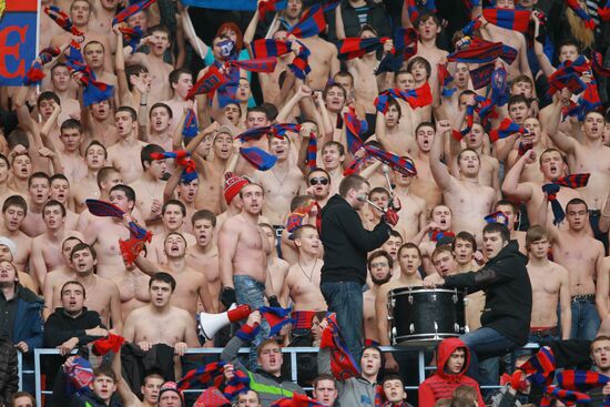 Russian Football Premier League. CSKA Moscow vs. Lokomotiv
