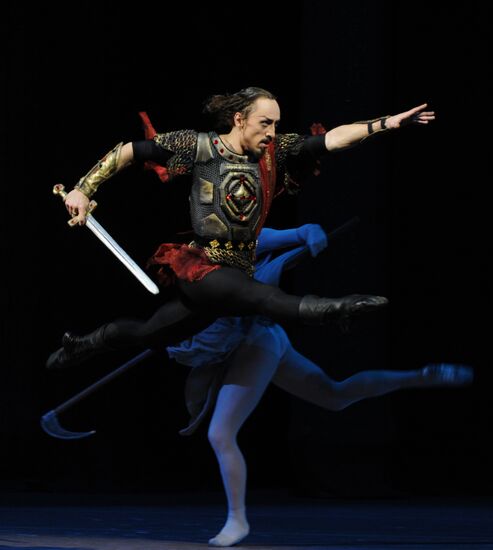 Dress rehearsal of ballet Ivan the Terrible at Bolshoi Theater