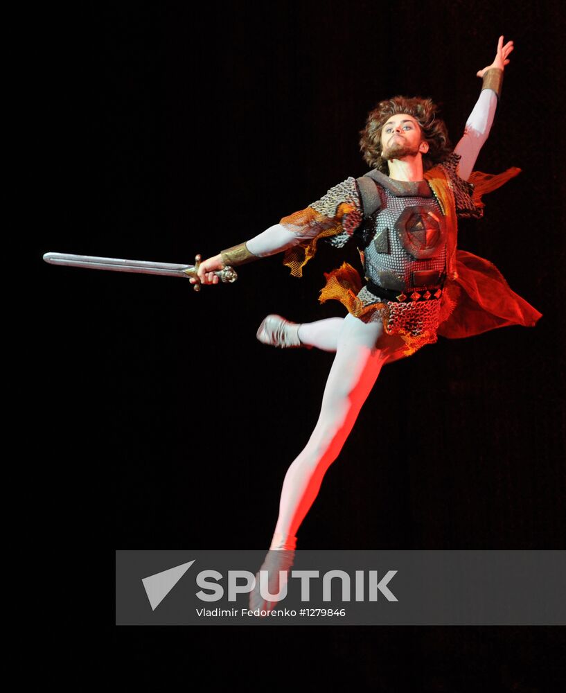 Dress rehearsal of ballet Ivan the Terrible at Bolshoi Theater
