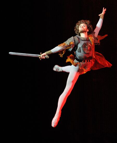 Dress rehearsal of ballet Ivan the Terrible at Bolshoi Theater