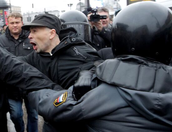 Russian March staged throughout Russia