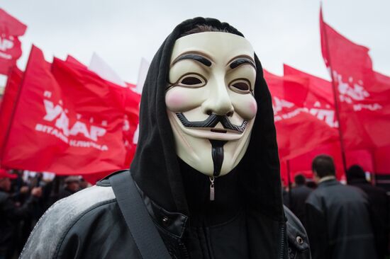 Rally against fraud in elections to Verkhovna Rada of Ukraine